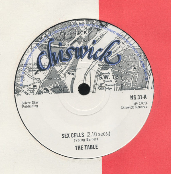 Table - Sex Cells - Used Vinyl Record 45