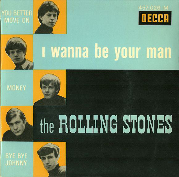Rolling Stones - I Wanna Be Your Man - Used Vinyl Record 7"