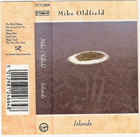 Mike Oldfield - Islands - Used Cassette