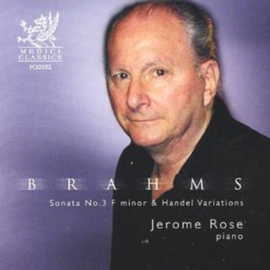 Sonata No.3 and Handel Variations - Jerome Rose - CD