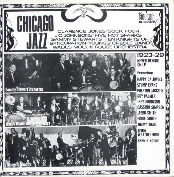 Various - Chicago Jazz 1923-1929 - Used Vinyl Record