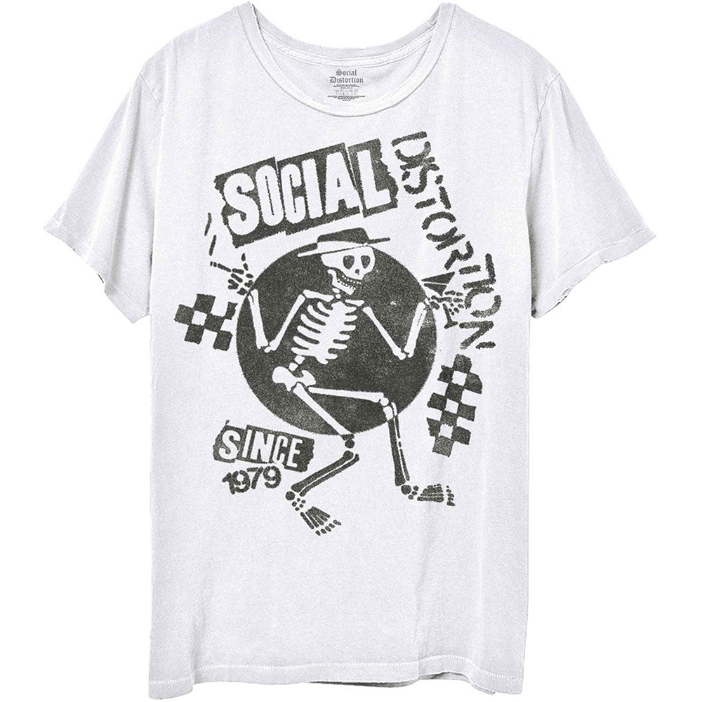 Social Distortion - tshirt - Unisex - Short Sleeves - Large