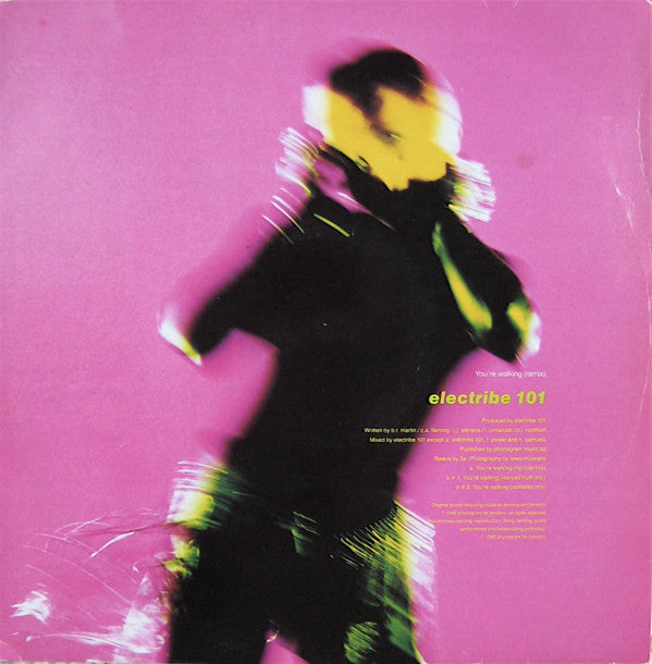 Electribe 101 - You're Walking (Remix) - Used Vinyl Record 12"