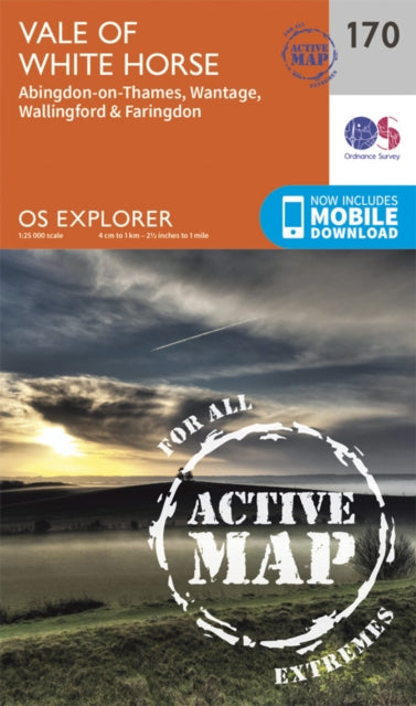 Ordnance Survey - Abingdon, Wantage and Vale of White Horse : 170 - Sh