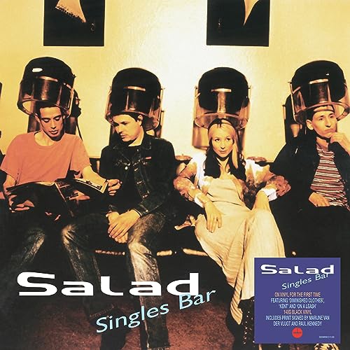 SALAD - Singles Bar (Signed Edition) - Vinyl Record
