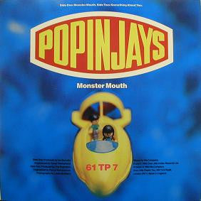 Popinjays - Monster Mouth - Used Vinyl Record 7"