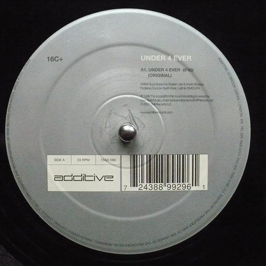 16C+ - Under 4 Ever - Used Vinyl Record 12"
