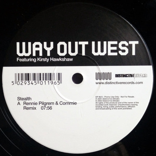 Way Out West - Stealth - Used Vinyl Record 12"