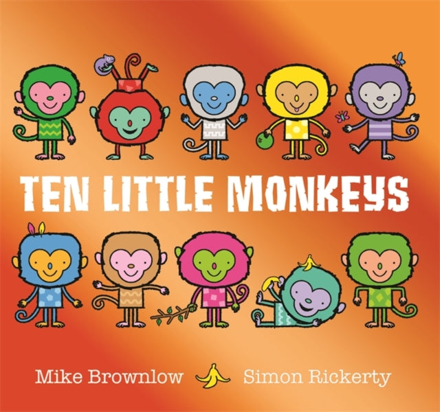Peter Kenny - Ten Little Monkeys - Paperback
