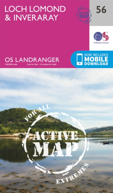 Ordnance Survey - Loch Lomond & Inveraray : 056 - Sheet map