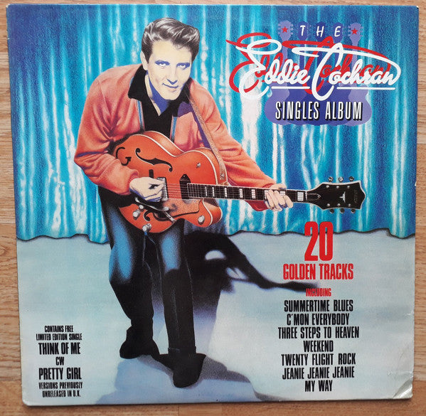 Eddie Cochran - Singles Album - Used Vinyl Record