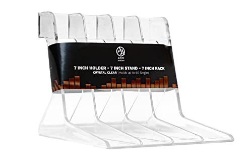 AUDIO ANATOMY - Vinyl Stand- 7 Inch Single Rack (Shaped - Hips Plastic