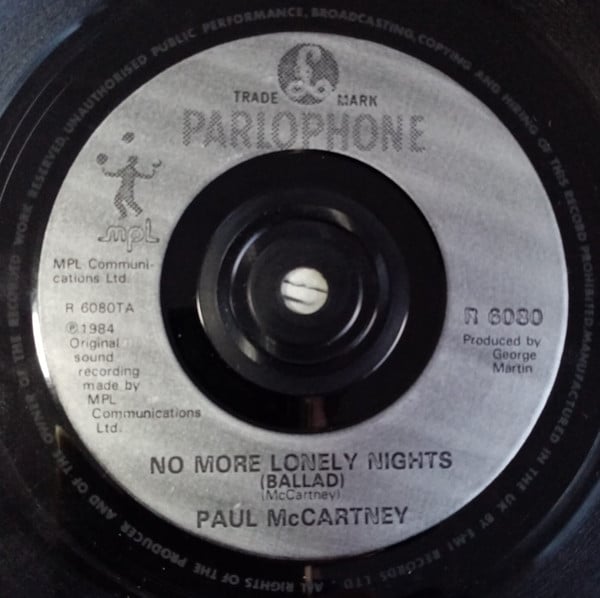Paul McCartney - No More Lonely Nights (Ballad) / No More Lonely Nigh