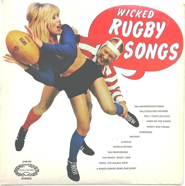 Shower-Room Squad - Wicked Rugby Songs - Used Vinyl Record