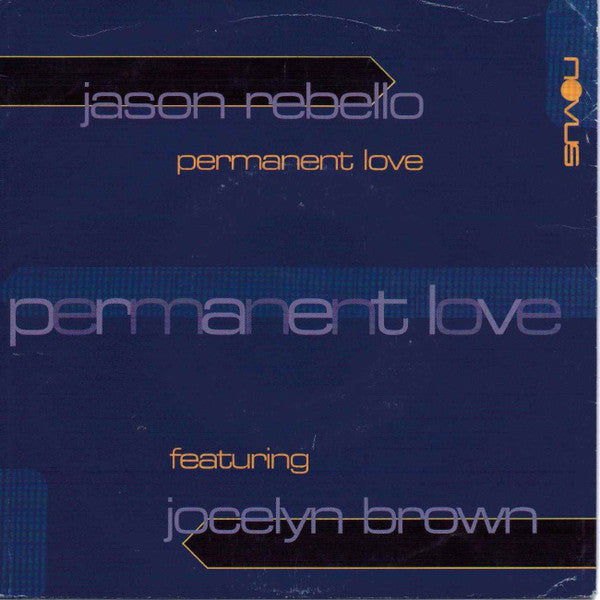 Jason Rebello - Permanent Love - Used Vinyl Record 7"