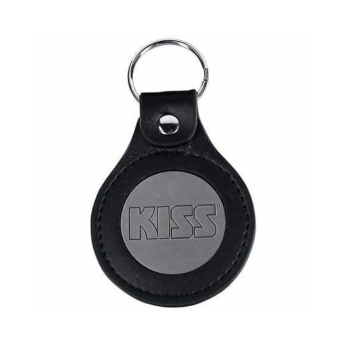 KISS - Keychain: Logo (Leather Fob) - keyrings
