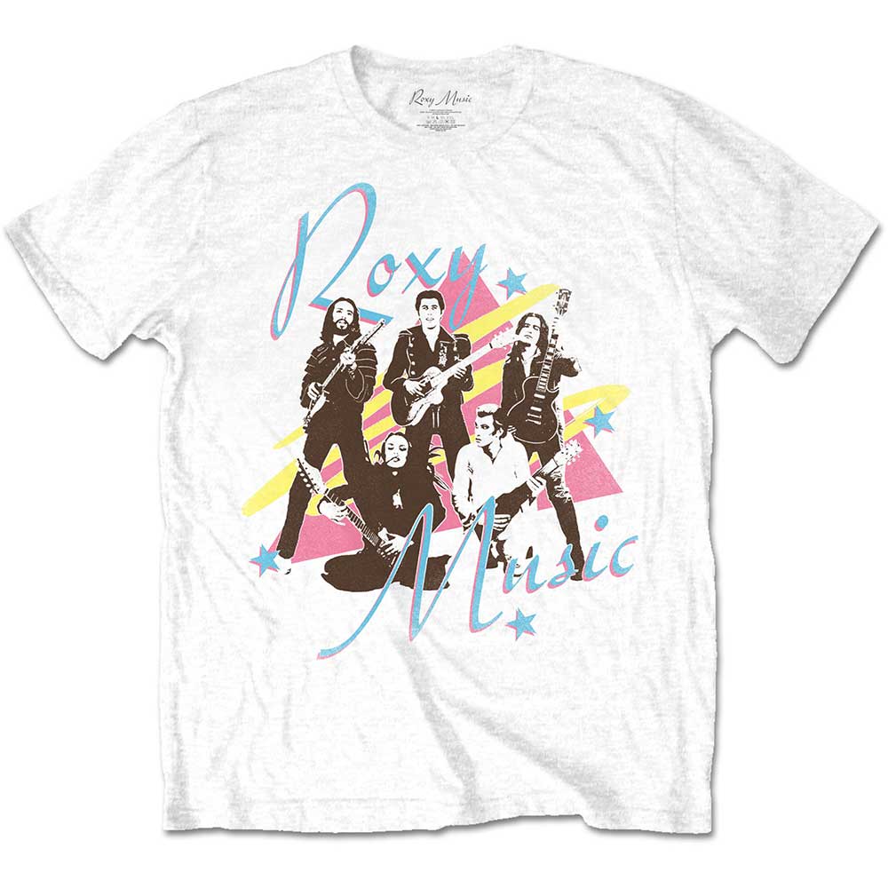 Roxy Music - tshirt - Unisex - Short Sleeves - Medium