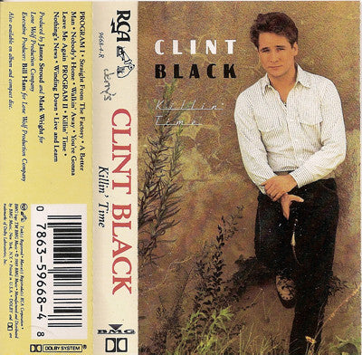 Clint Black - Killin' Time - Used Cassette