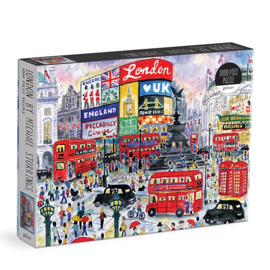 Galison - London By Michael Storrings 1000 Piece Puzzle - New Jigsaw P