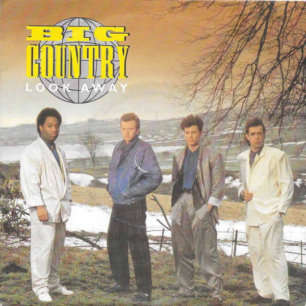 Big Country - Look Away - Used Vinyl Record 7"