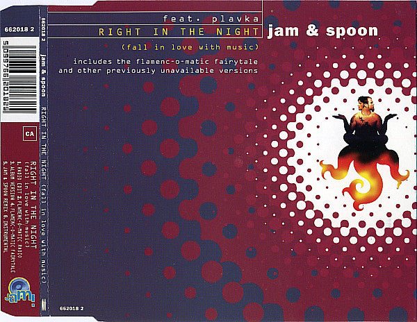 Jam & Spoon - Right In The Night (Fall In Love With Music) - Used CD