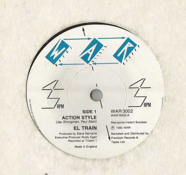 El Train - Action Style - Used Vinyl Record 7"