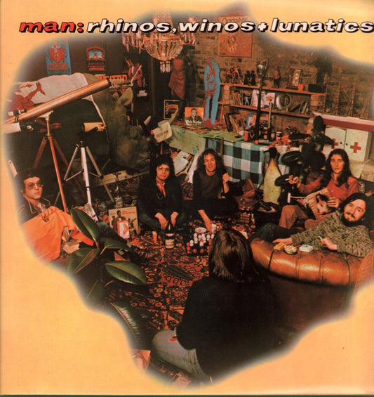 Man - Rhinos, Winos And Lunatics - Used Vinyl Record