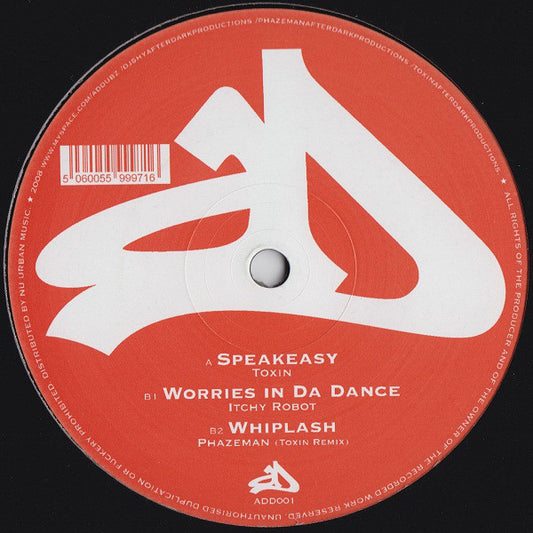 Afterdark - Speakeasy / Worries In Da Dance / Whiplash - Used Vinyl