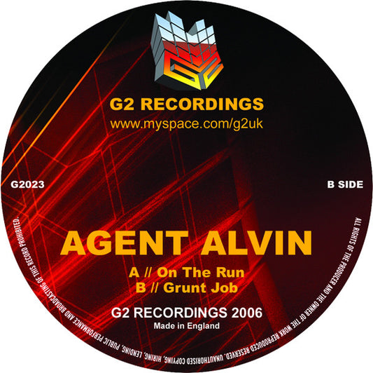 Agent Alvin - On The Run - New Vinyl Record 12"