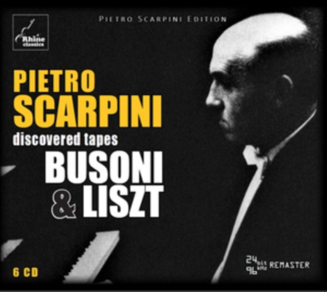 SCARPINI  PIETRO - PLAYS BUSONI AND LISZT - CD