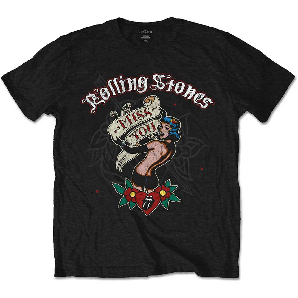 Rolling Stones - tshirt - Unisex - Short Sleeves - Small