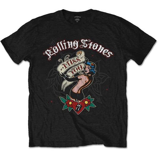 Rolling Stones - tshirt - Unisex - Short Sleeves - Small