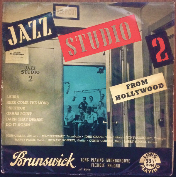 John Graas - Jazz Studio Two - Used Vinyl Record