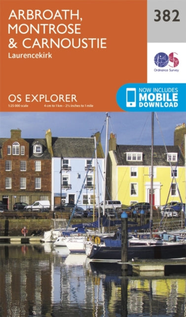 Ordnance Survey - Arbroath, Montrose and Carnoustie : 382 - New Sheet