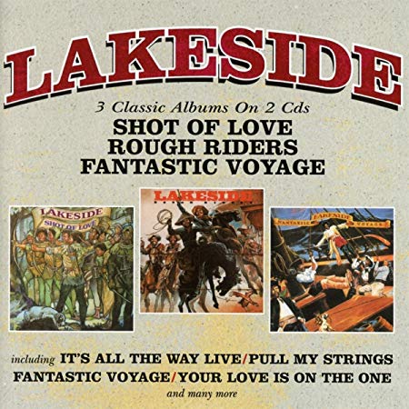 Lakeside - 3 Classic Albums On 2 Cds - Shot Of Love / Rough Riders / Fa