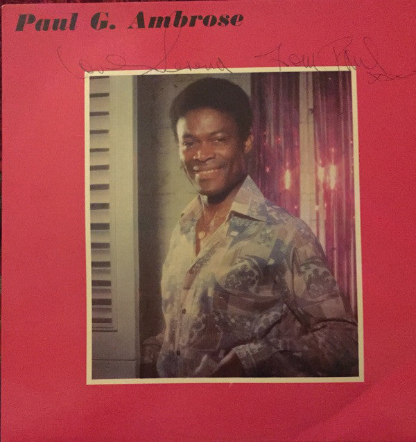 Paul G. Ambrose - Used Vinyl Record