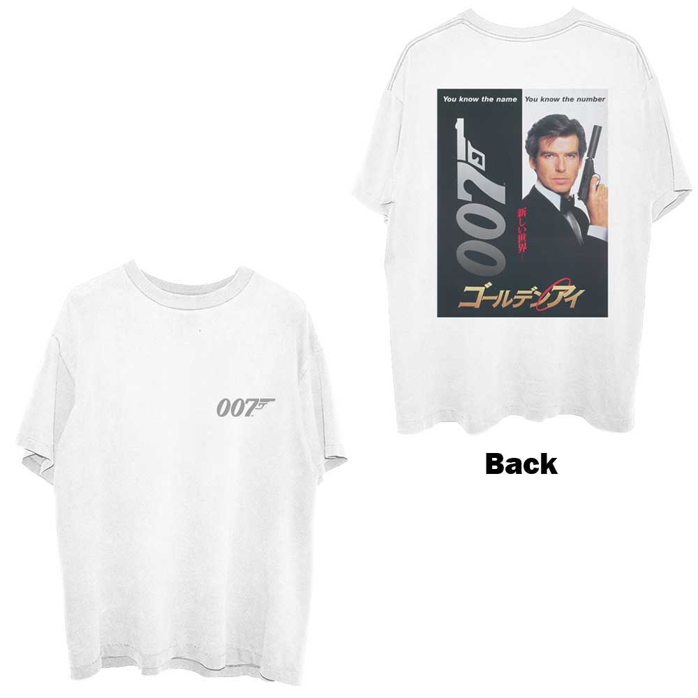 James Bond 007 - tshirt - Unisex - Short Sleeves - Small