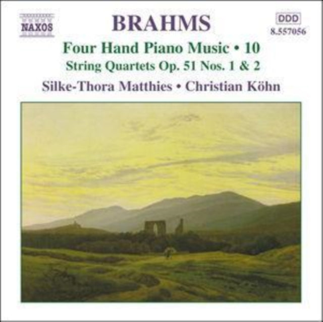 BRAHMS - :FOUR HAND PIANO 10 - CD