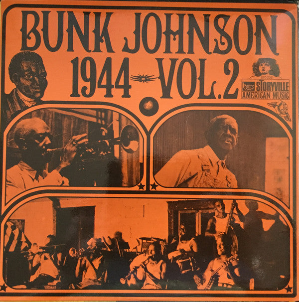 Bunk Johnson - 1944 Vol 2 - Used Vinyl Record
