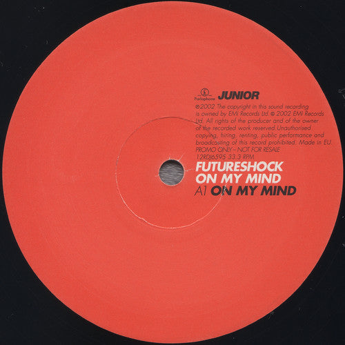 Futureshock - On My Mind - Used Vinyl Record 12"
