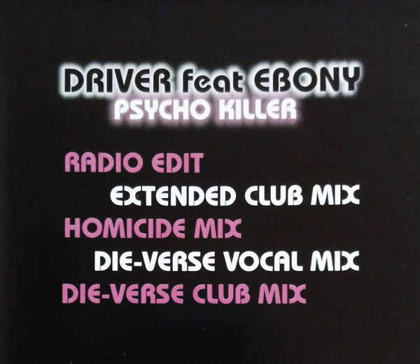 Driver - Psycho Killer - Used CD