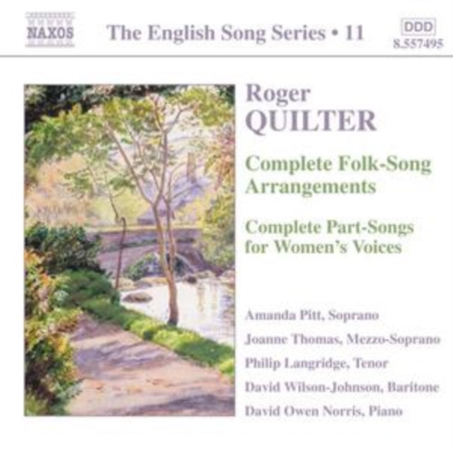DAVID OWEN NORRIS - QUILTER: FOLK SONG ARRNGMTS - CD