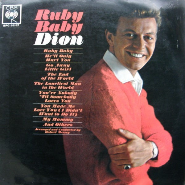 Dion - Ruby Baby - Used Vinyl Record