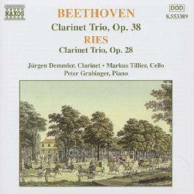 DEMMLER:GRABINGER:TI - BEETHOVEN/RIES: CLARINET TRIOS - CD