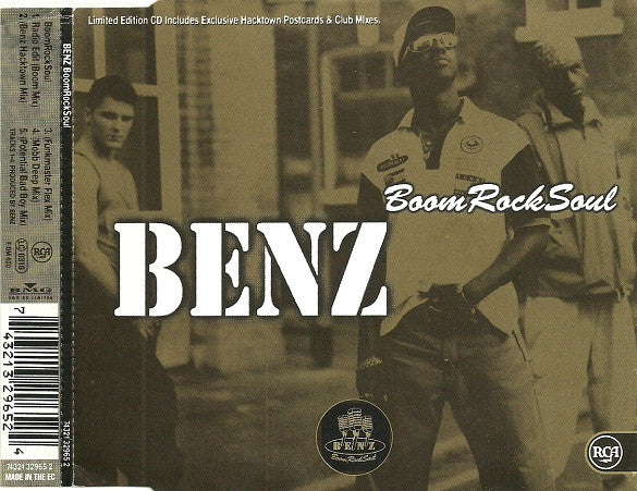 Benz - BoomRockSoul - Used CD