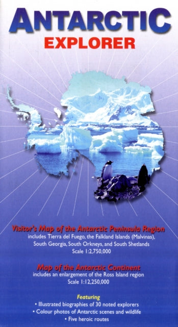 Nigel Sitwell - Antarctic Explorer [Japanese] : Visitor's Map of t