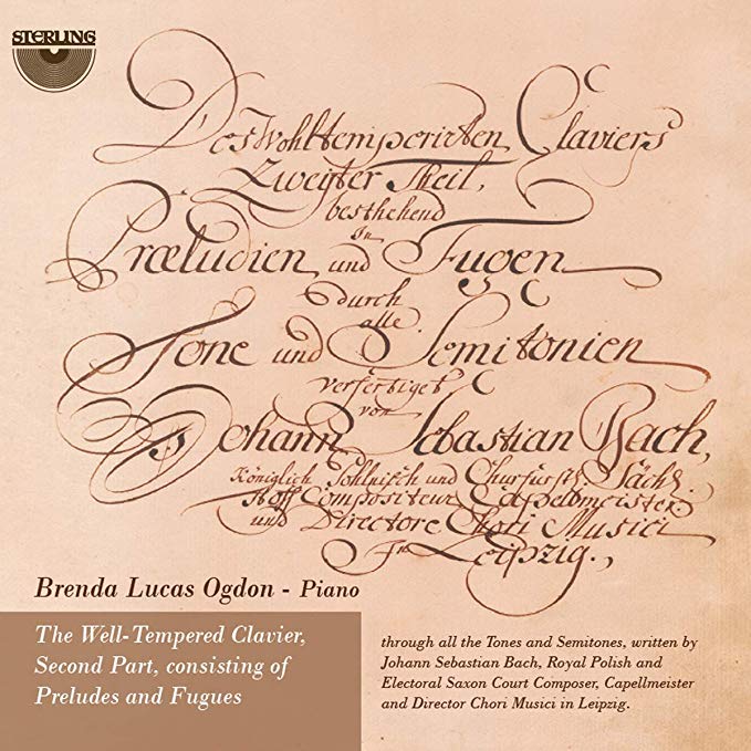 Johann Sebastian Bac - : The Well-tempered Clavier - CD