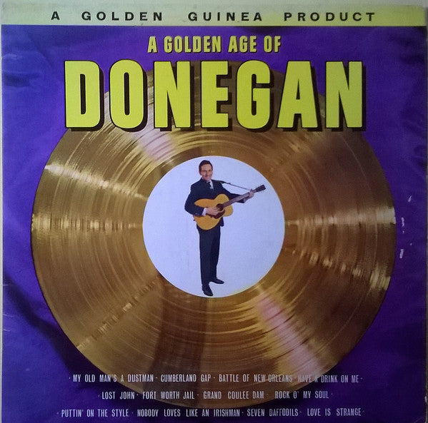 Lonnie Donegan - A Golden Age Of Donegan - Used Vinyl Record