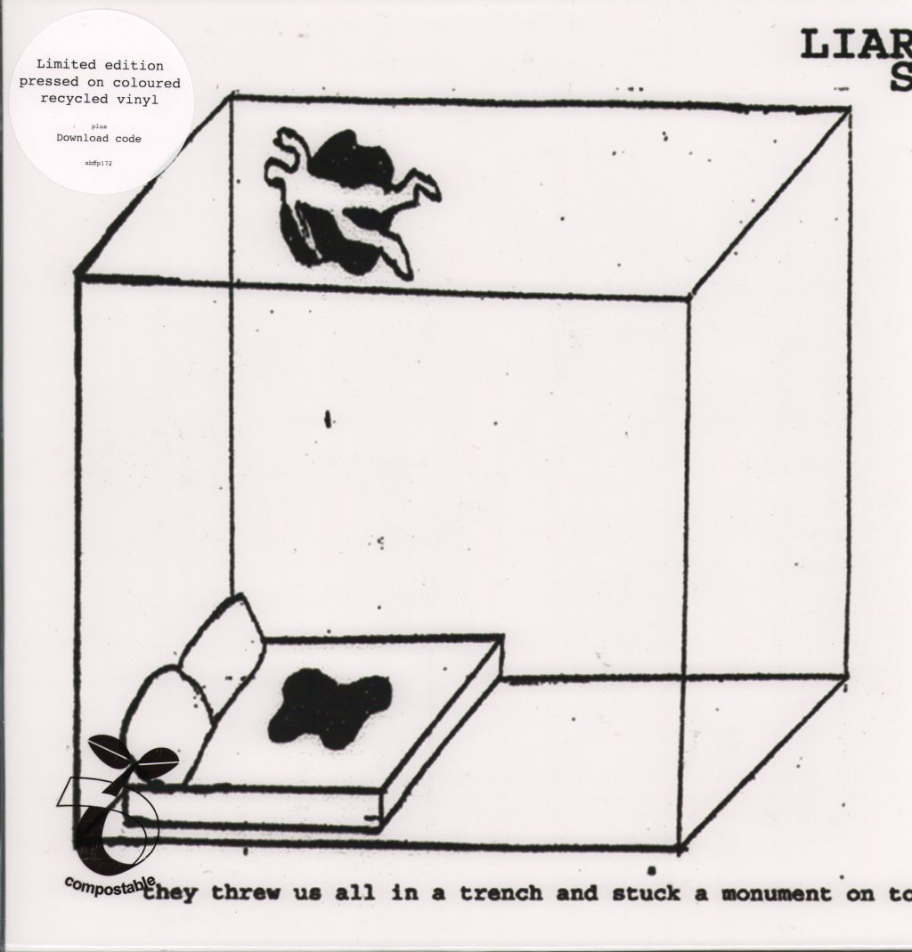 LIARS - Y THREW US ALL IN A TRENCH AND STUCK A MONU - Vinyl Record 12"