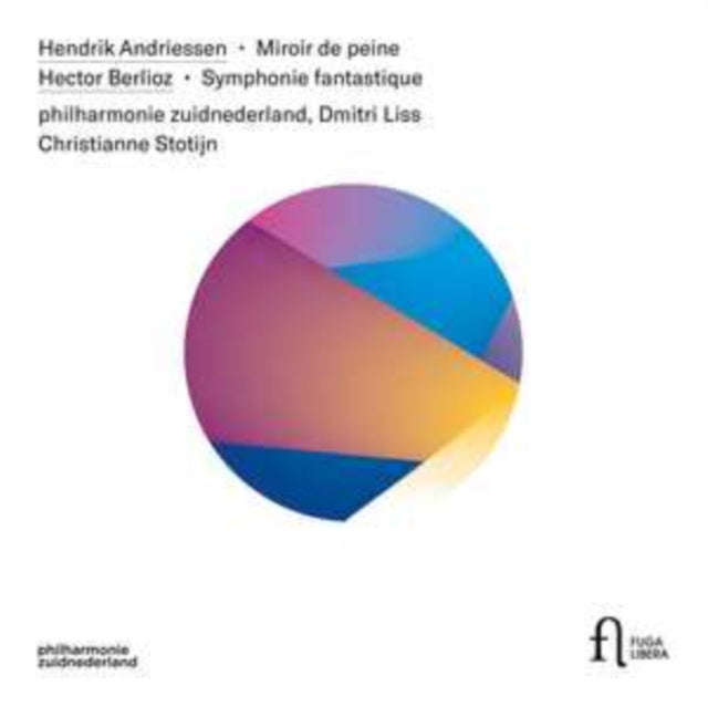 PHILHARMONIE ZUIDNED - ANDRIESSEN MIROIR DE PEINE - - CD